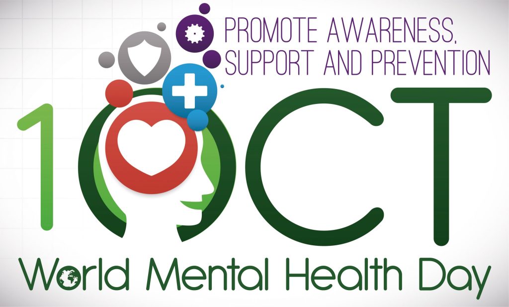 world mental health day 10 October banner image