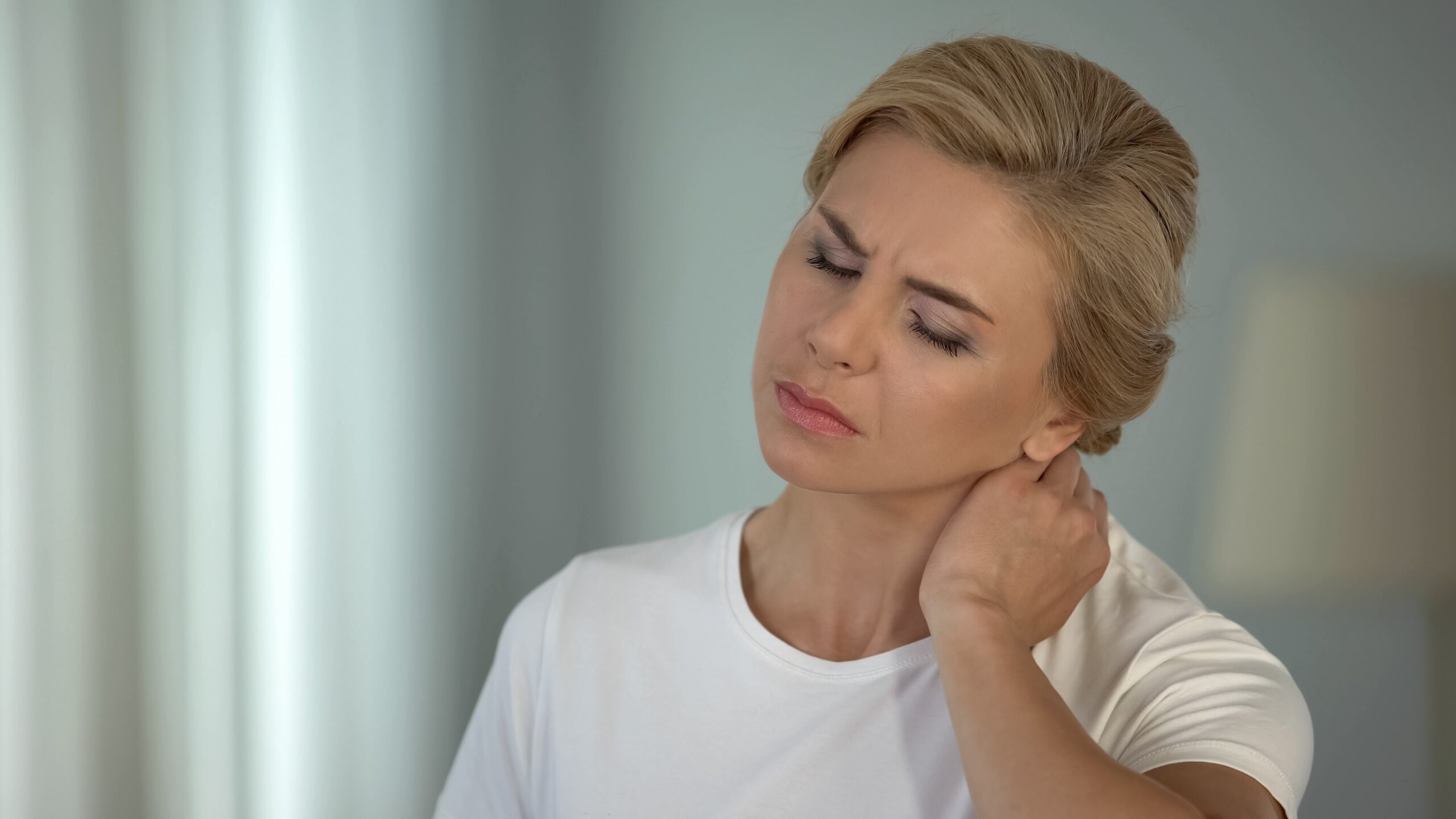 woman with chronic illness in pain